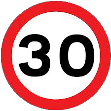 30 SPEED LIMIT